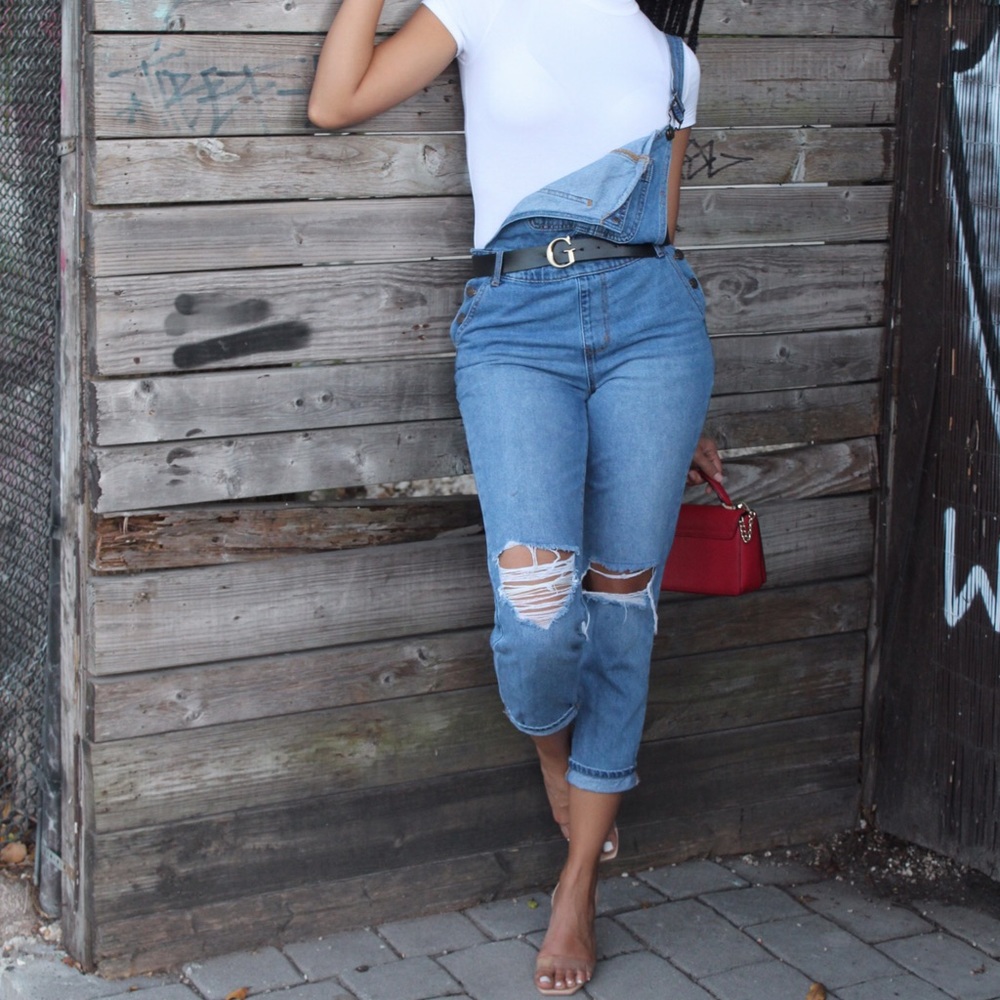 Forever21 jeans jumper